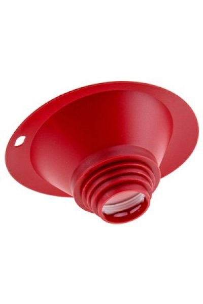 Einfülltrichter rot Kunststoff